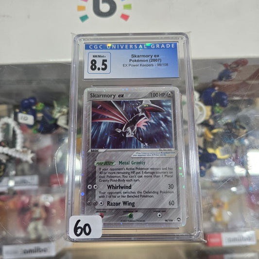Skarmory ex - Power Keepers (HoloFoil) (CGC 8.5)