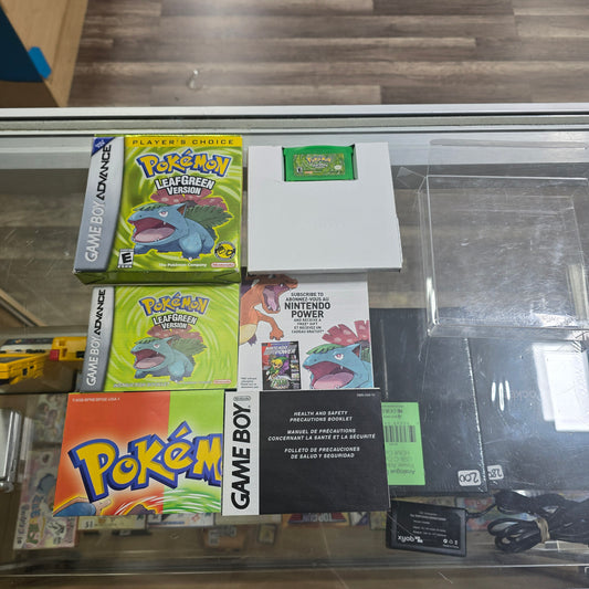 Pokémon LeafGreen (Authentic) (CIB) Nintendo Gameboy Advance