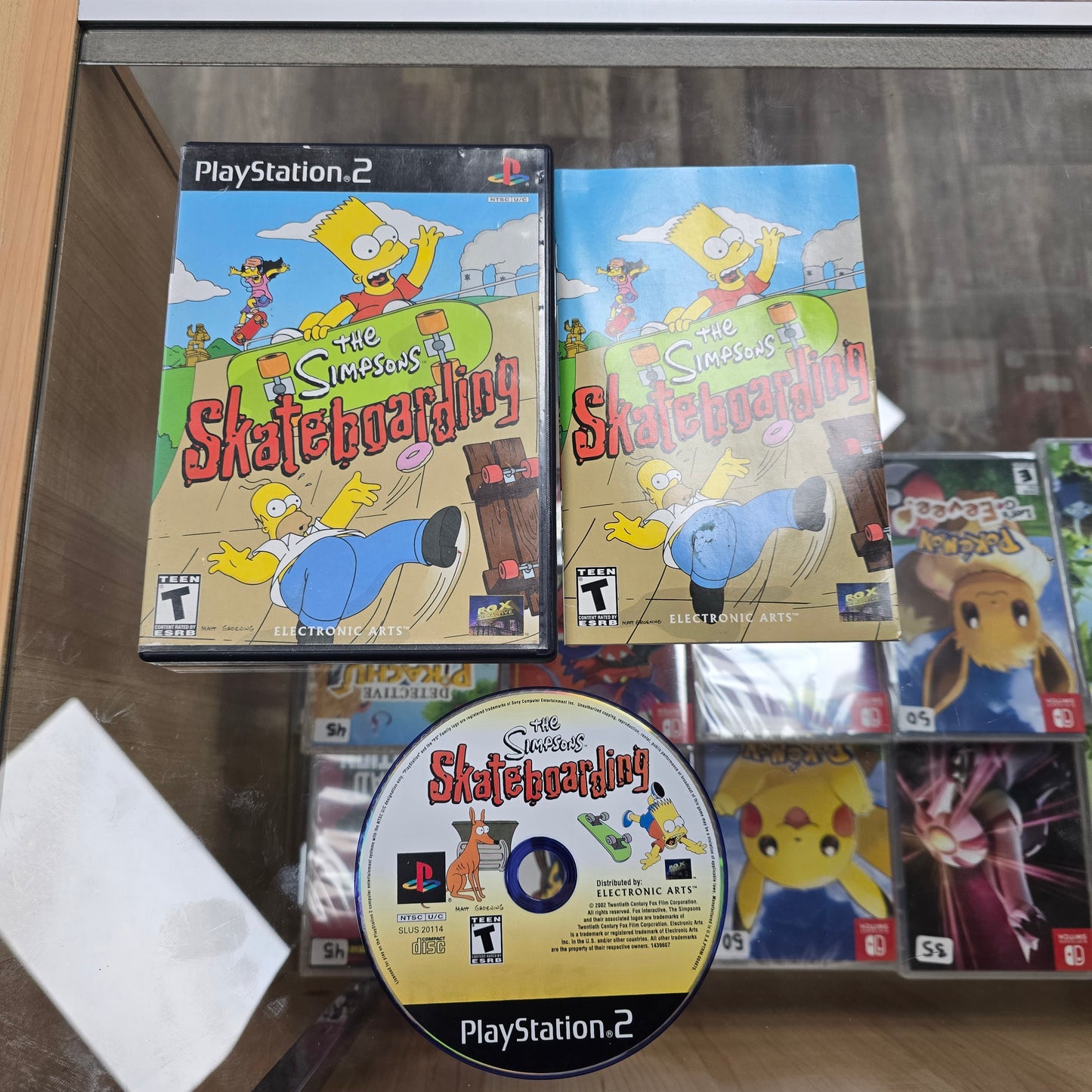 The Simpsons Skateboarding Playstation 2