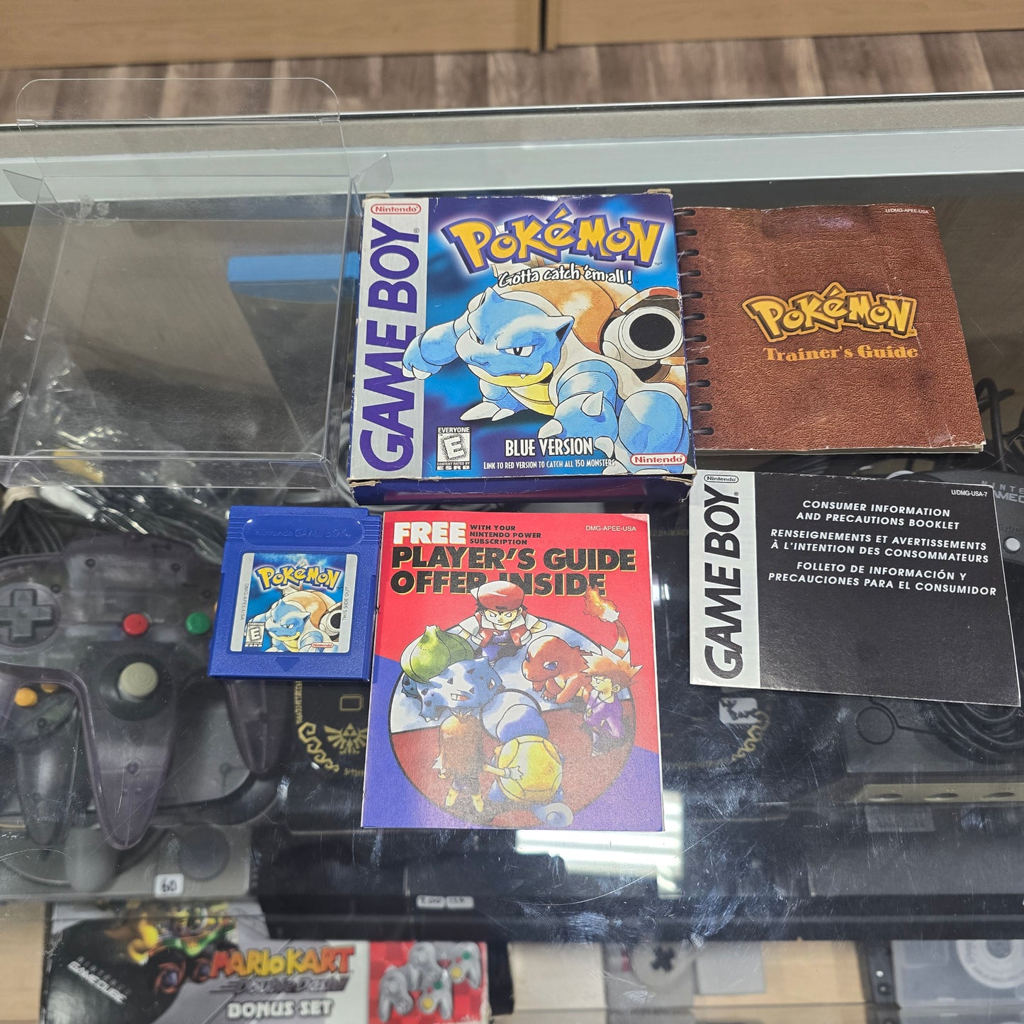 Pokémon Blue (New Battery) (CIB) (Good Condition) Nintendo Gameboy