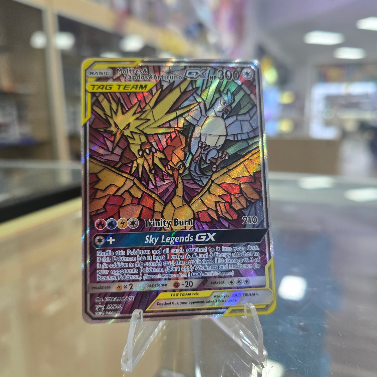 Moltres & Zapdos & Articuno GX - SM Promos NM