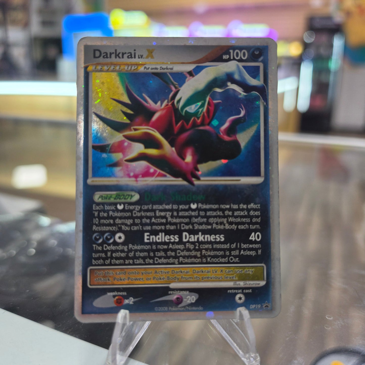 Darkrai LV.X - DP19 - Diamond and Pearl Promos (MP)