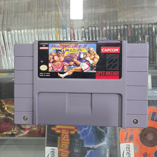Street Fighter II Turbo SNES