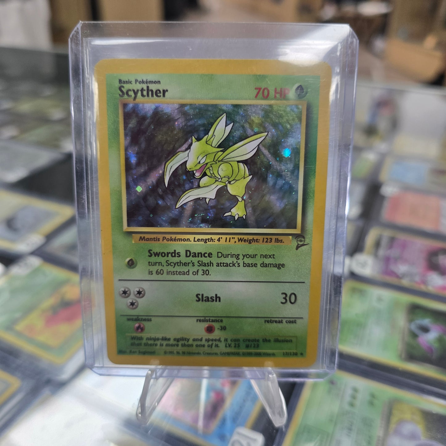 Scyther - Base Set 2 (LP)