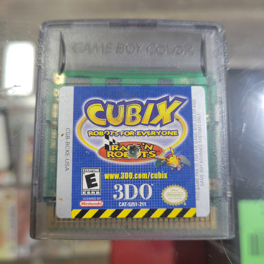 Cubix Robots For Everyone Nintendo Gameboy Color