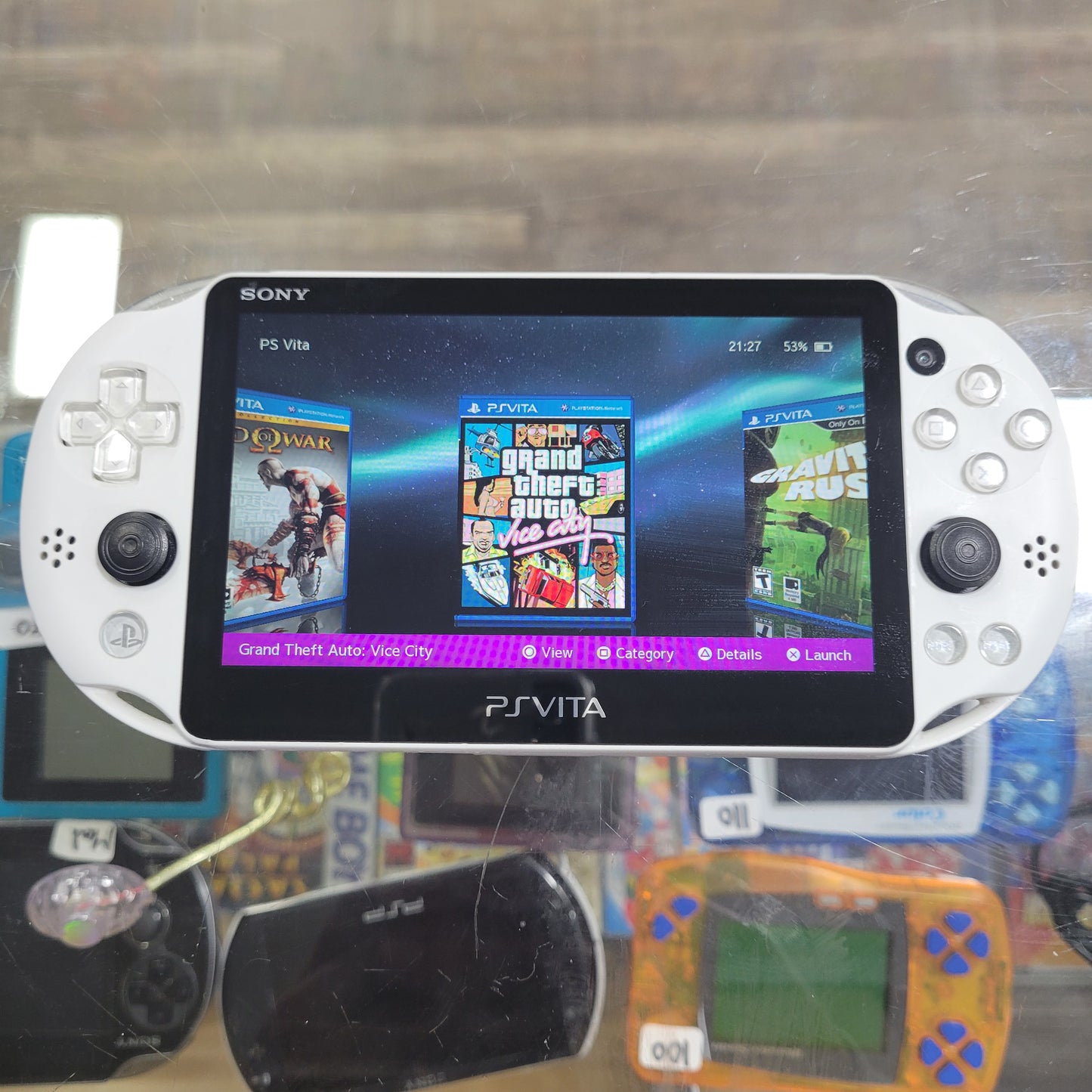 White Modded Playstation Vita PS Vita