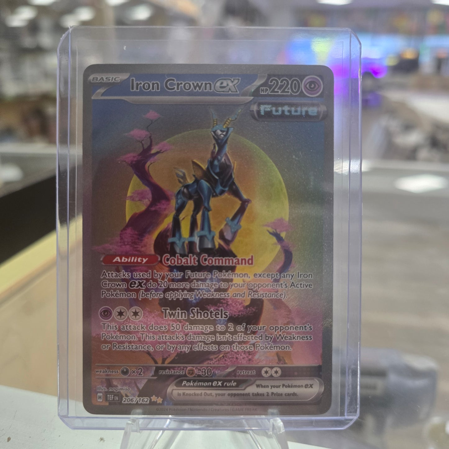 Iron Crown ex - 206/162 - SV05: Temporal Forces (NM)