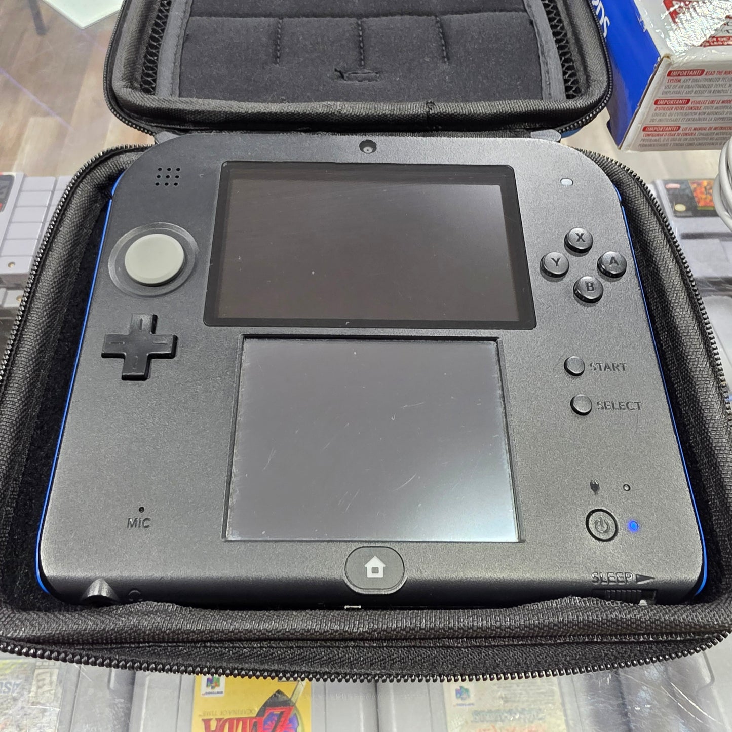 Nintendo 2DS System Pre Installed Games [Charger and Case Included]