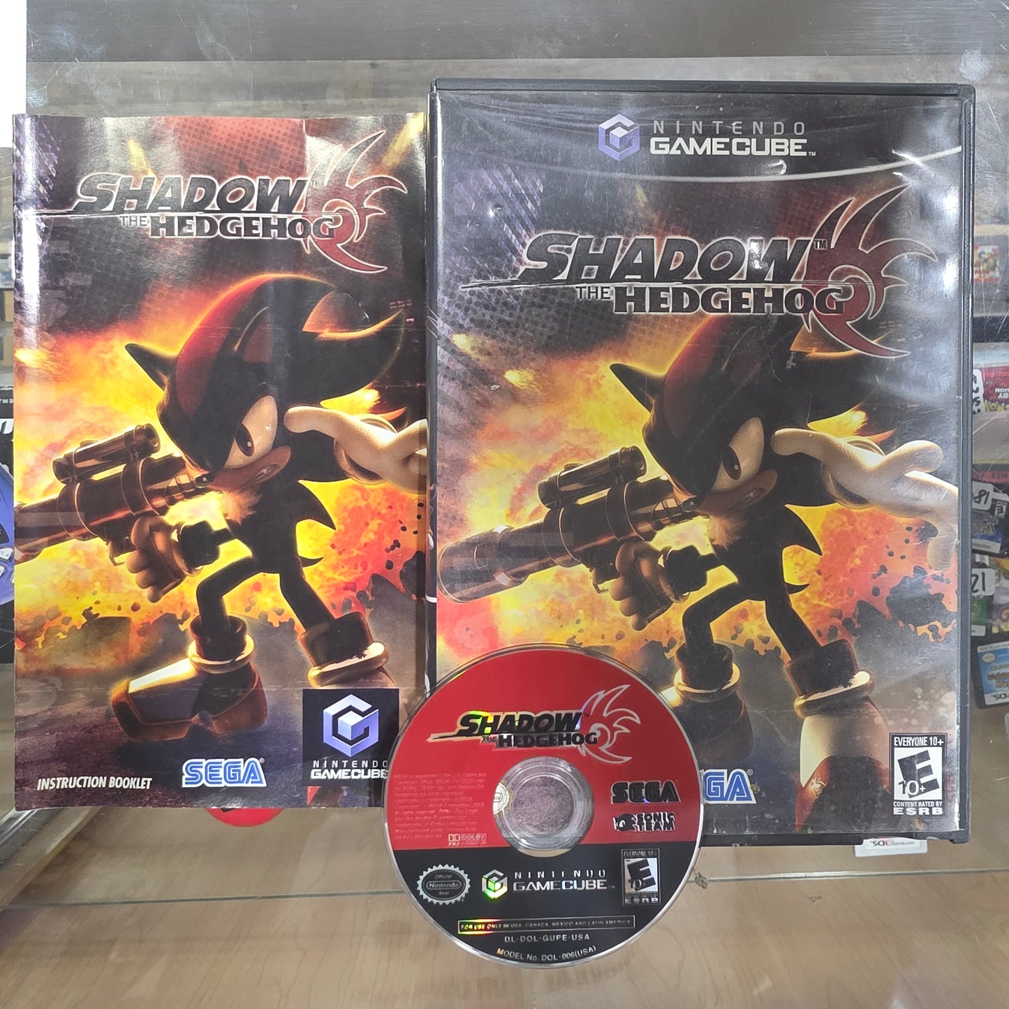 Shadow The Hedgehog Nintendo Gamecube