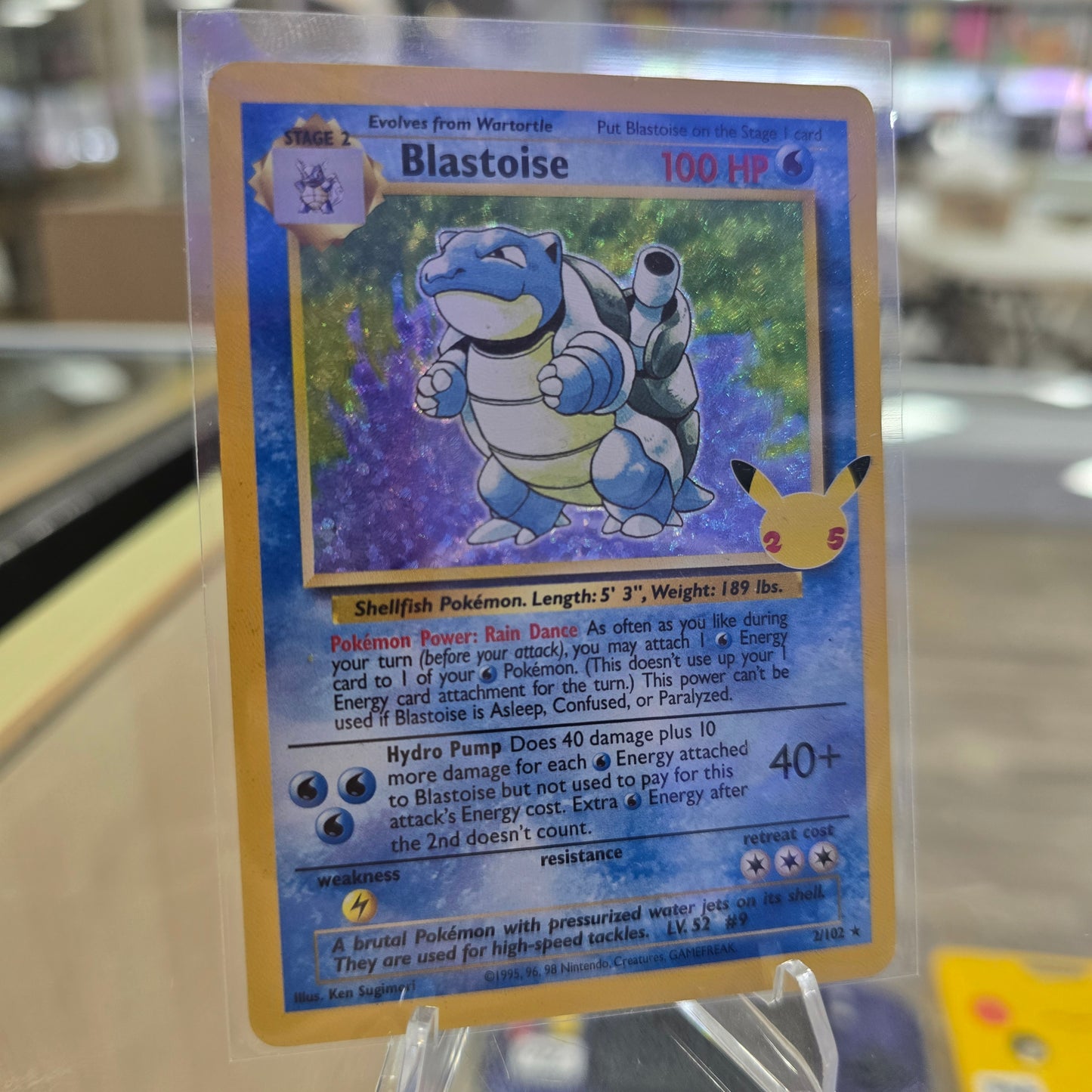 Blastoise - Celebrations: Classic Collection (NM)