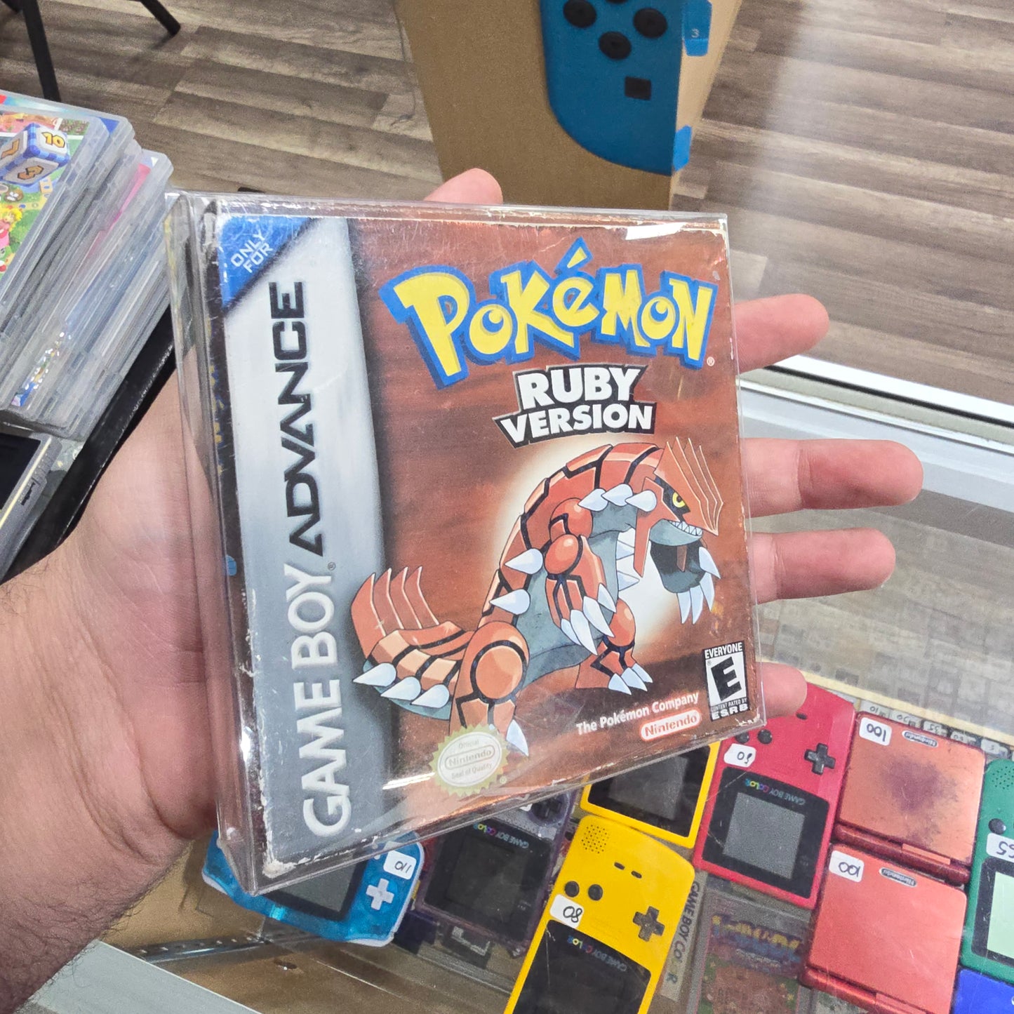 Pokémon Ruby (Authentic) Nintendo Gameboy Advance with Box and Manual