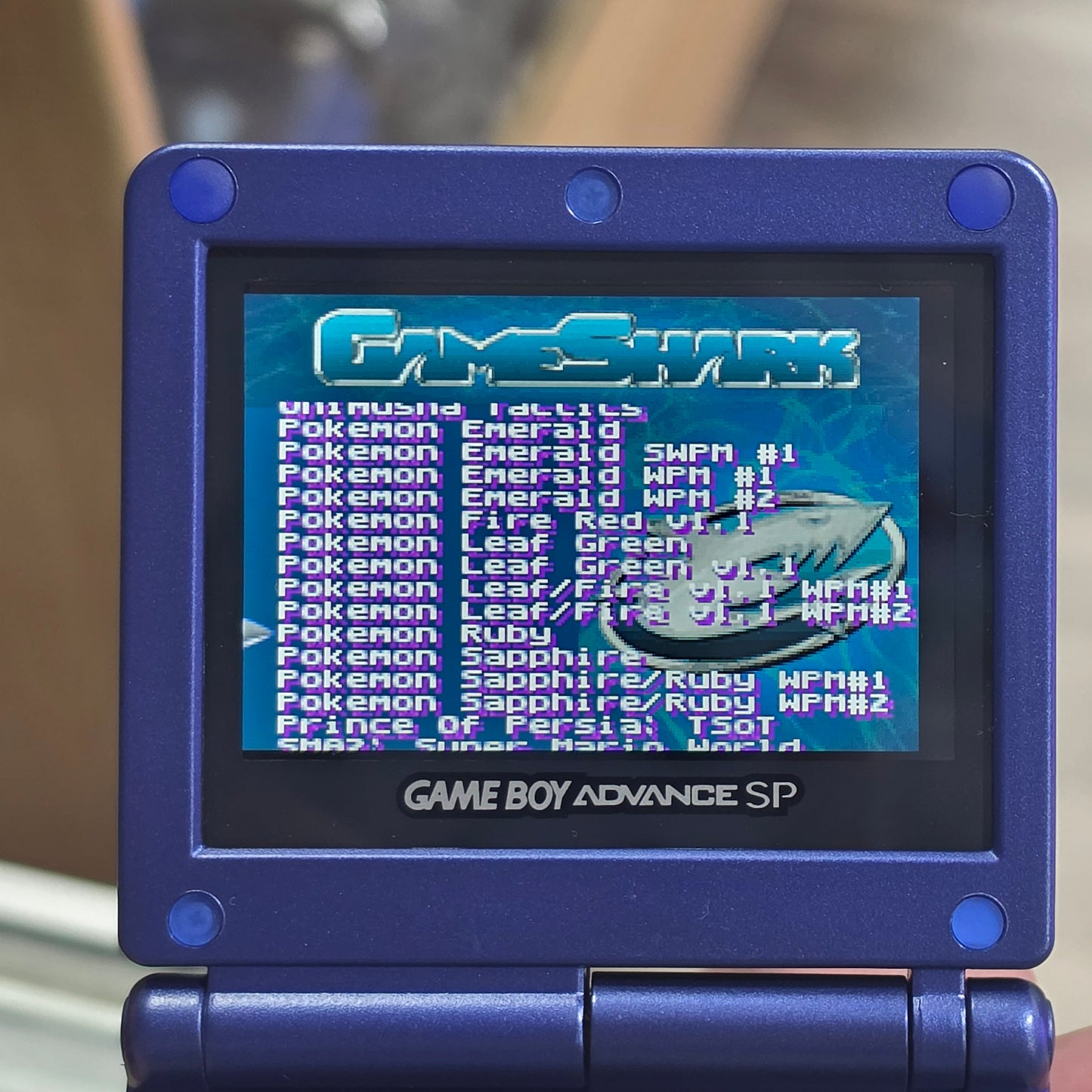 GameShark for Game Boy Advance & GBA SP
