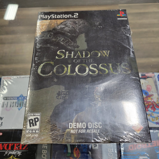 New Sealed Shadow Of The Colossus [Demo Disc] Playstation 2