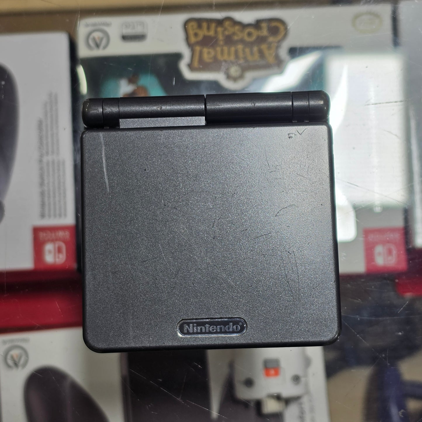 Black Nintendo Gameboy Advance SP Handheld System with Charger 101 Model