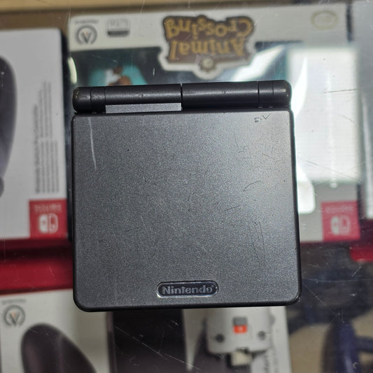 Black Nintendo Gameboy Advance SP Handheld System with Charger 101 Model