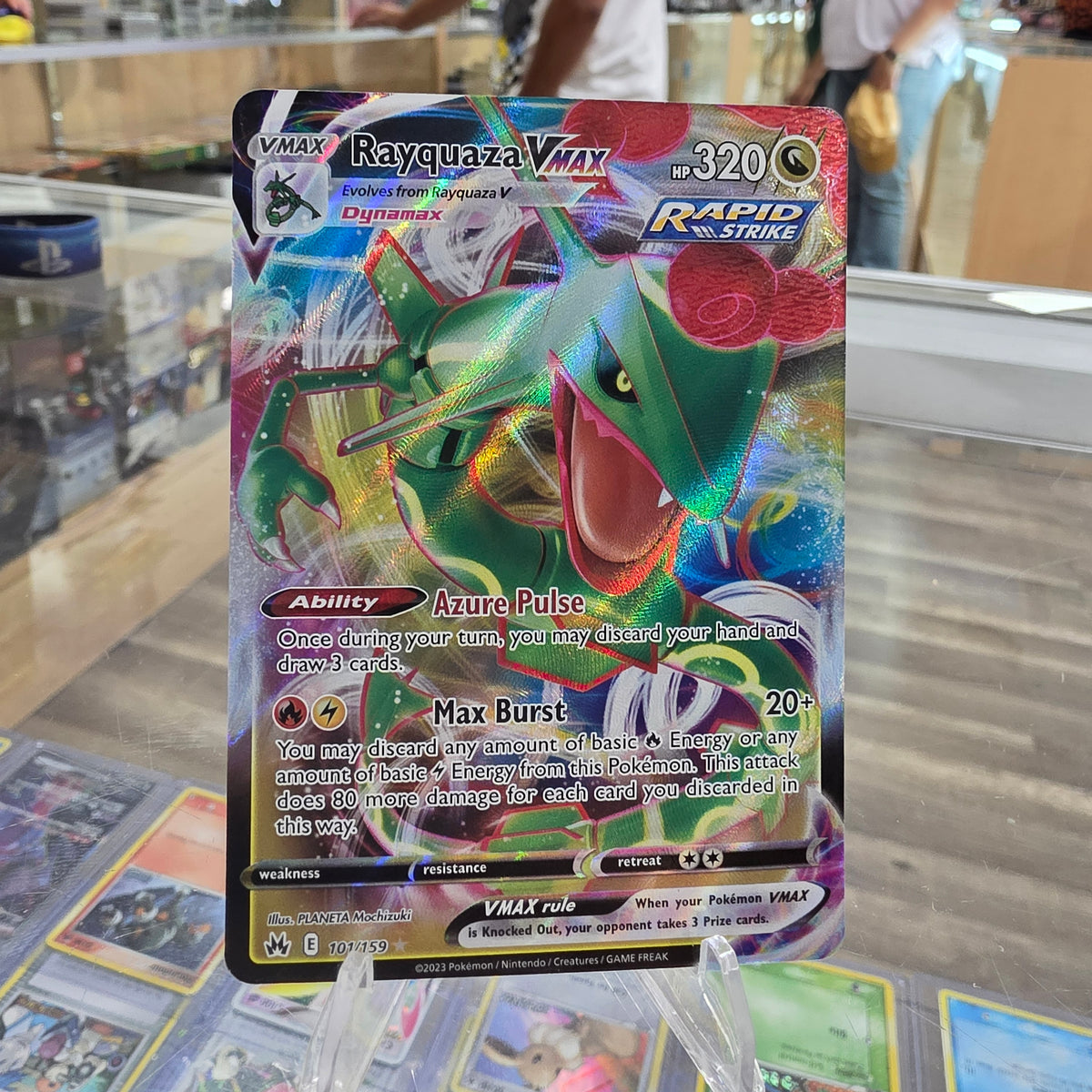 (NM) Rayquaza VMAX (101) - SWSH: Crown Zenith
