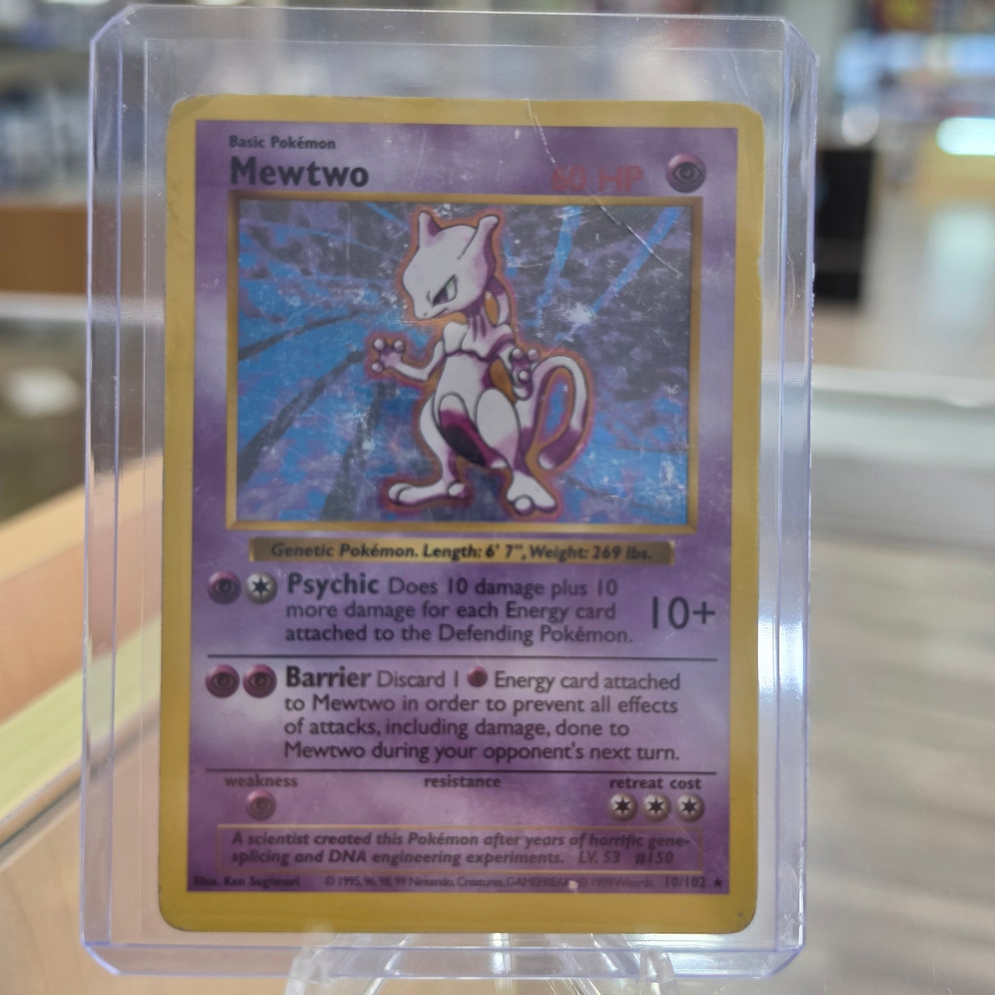 Mewtwo - Base Set (Shadowless) (HP)