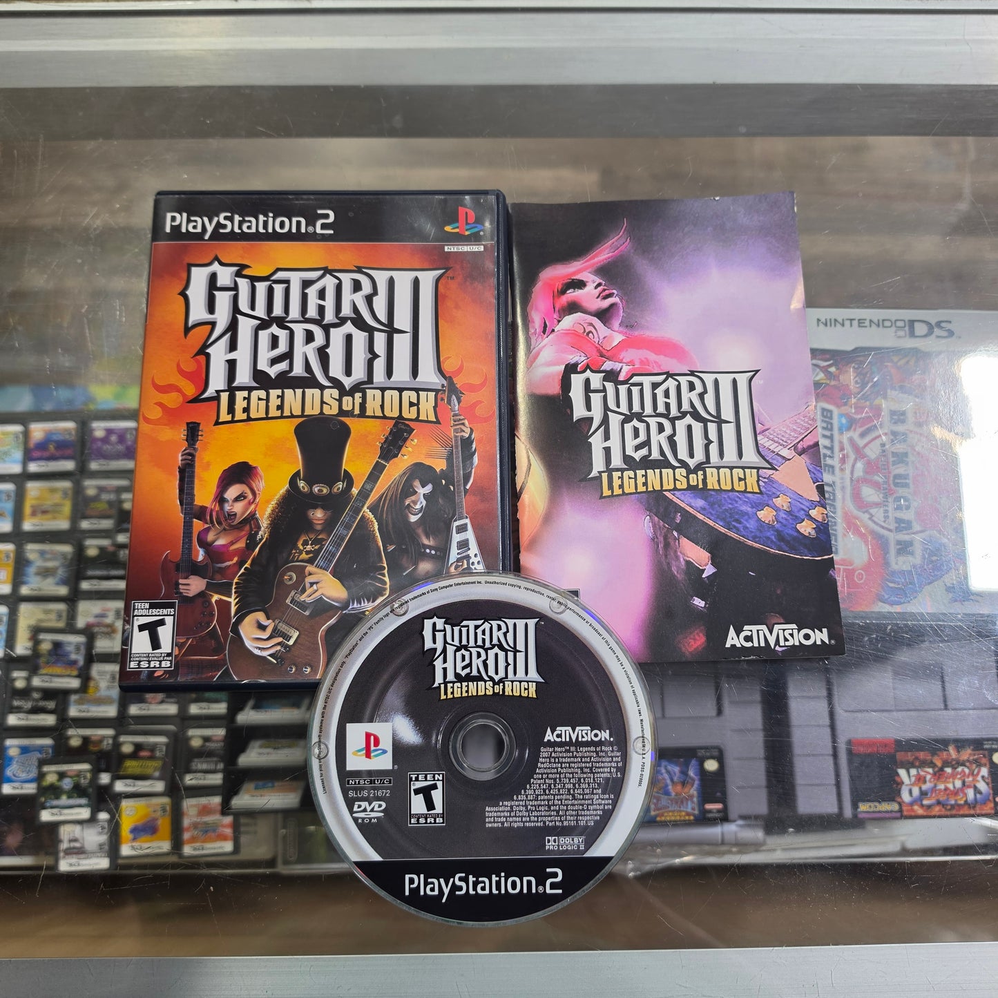 Guitar Hero III Legends of Rock Playstation 2