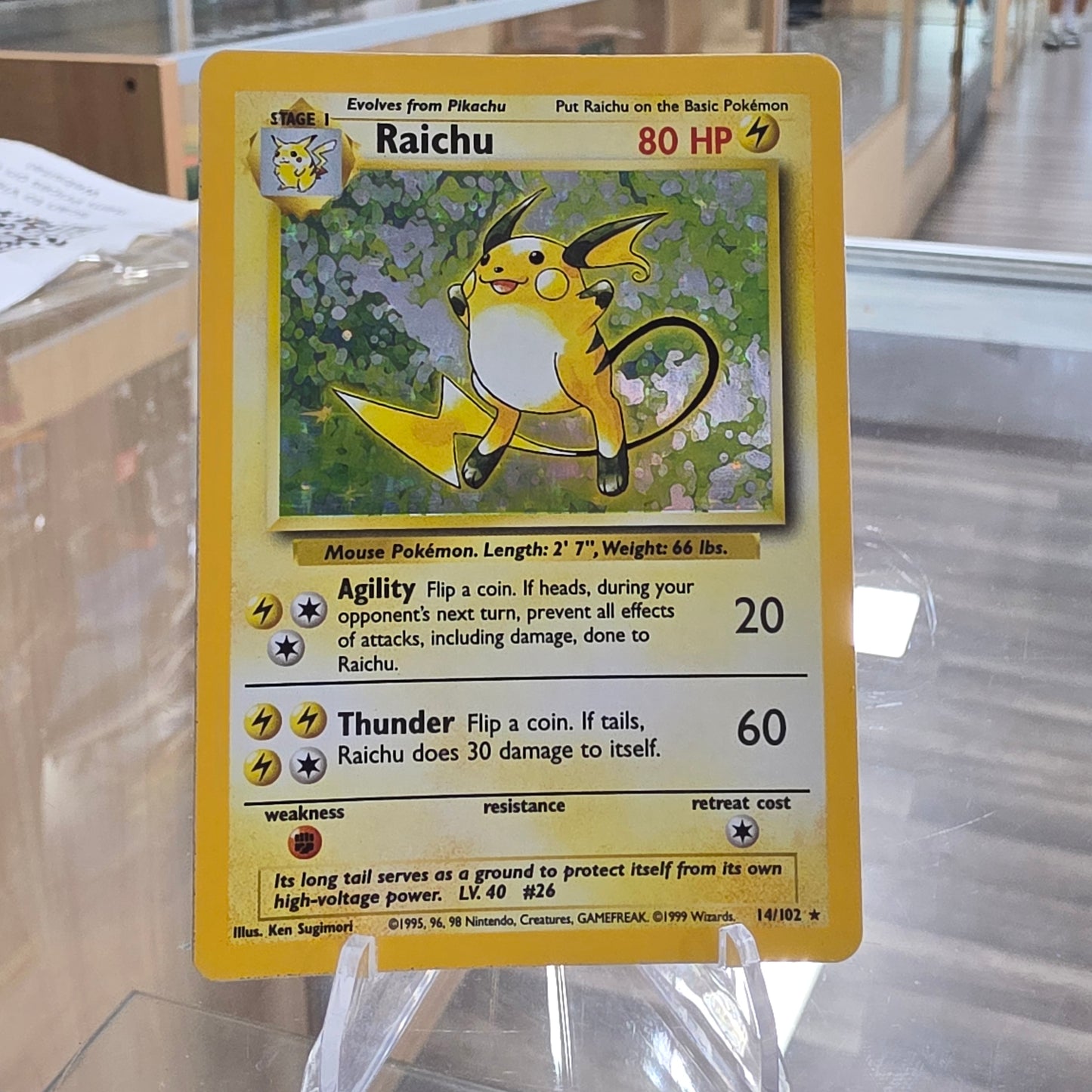 Raichu - Base Set (NM)