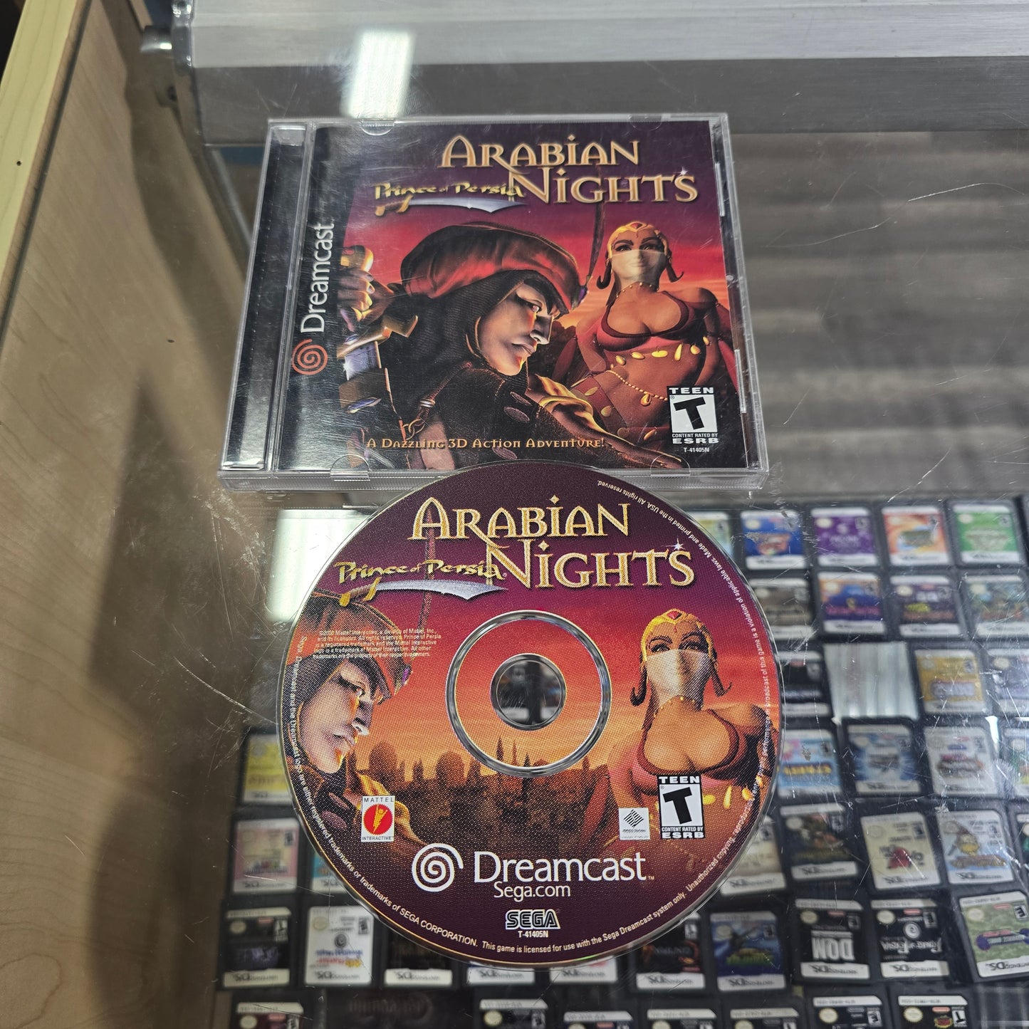 Prince of Persia Arabian Nights Sega Dreamcast