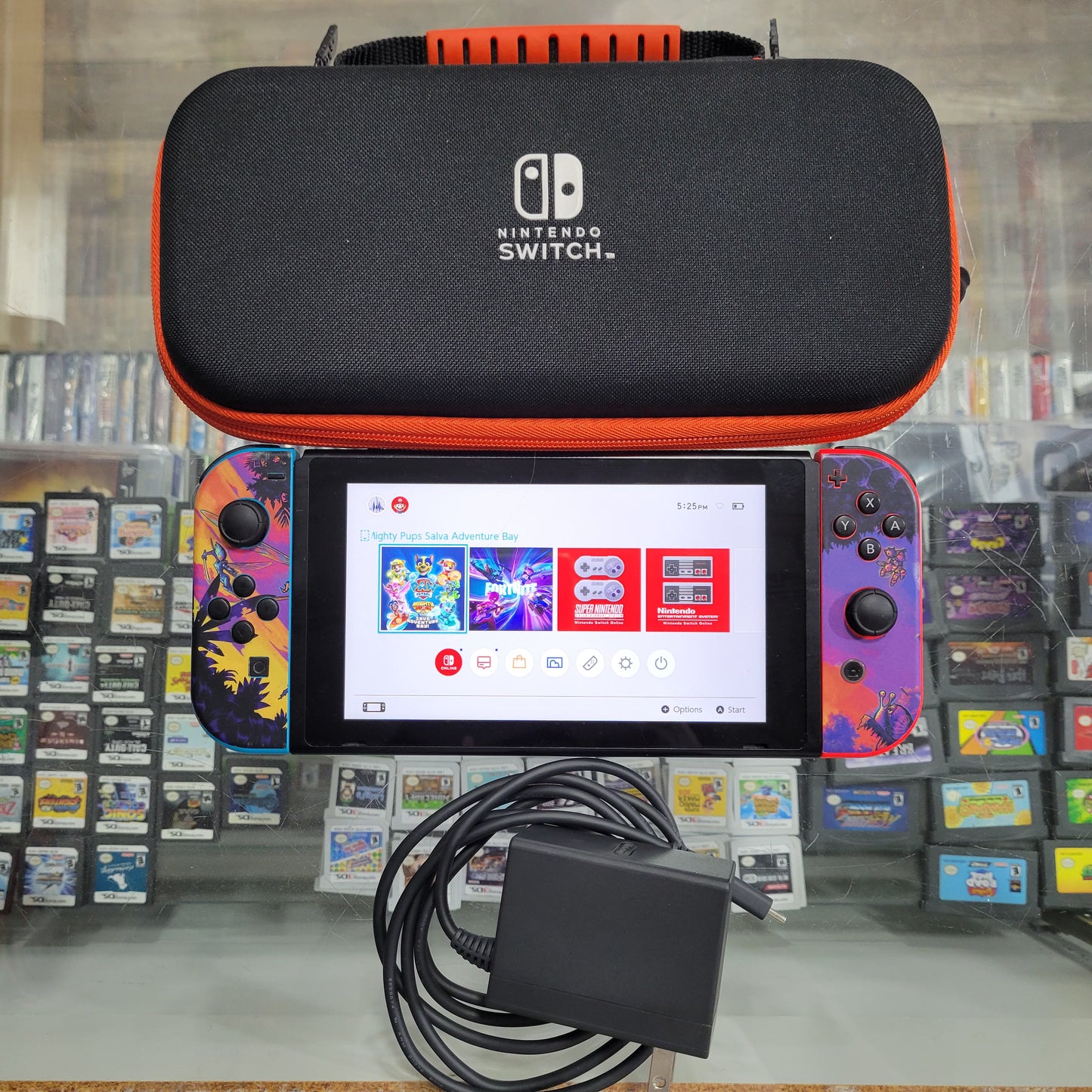 Nintendo Switch Handheld System with Charger (No Dock) Model HAC-001 (-01)
