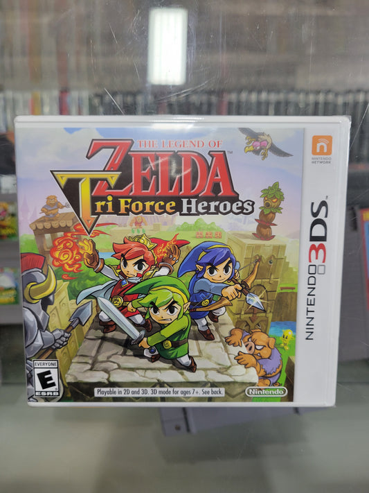 New Sealed The Legend Of Zelda Tri Force Heroes Nintendo 3DS