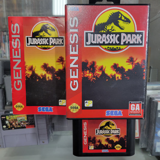 Jurassic Park Sega Genesis