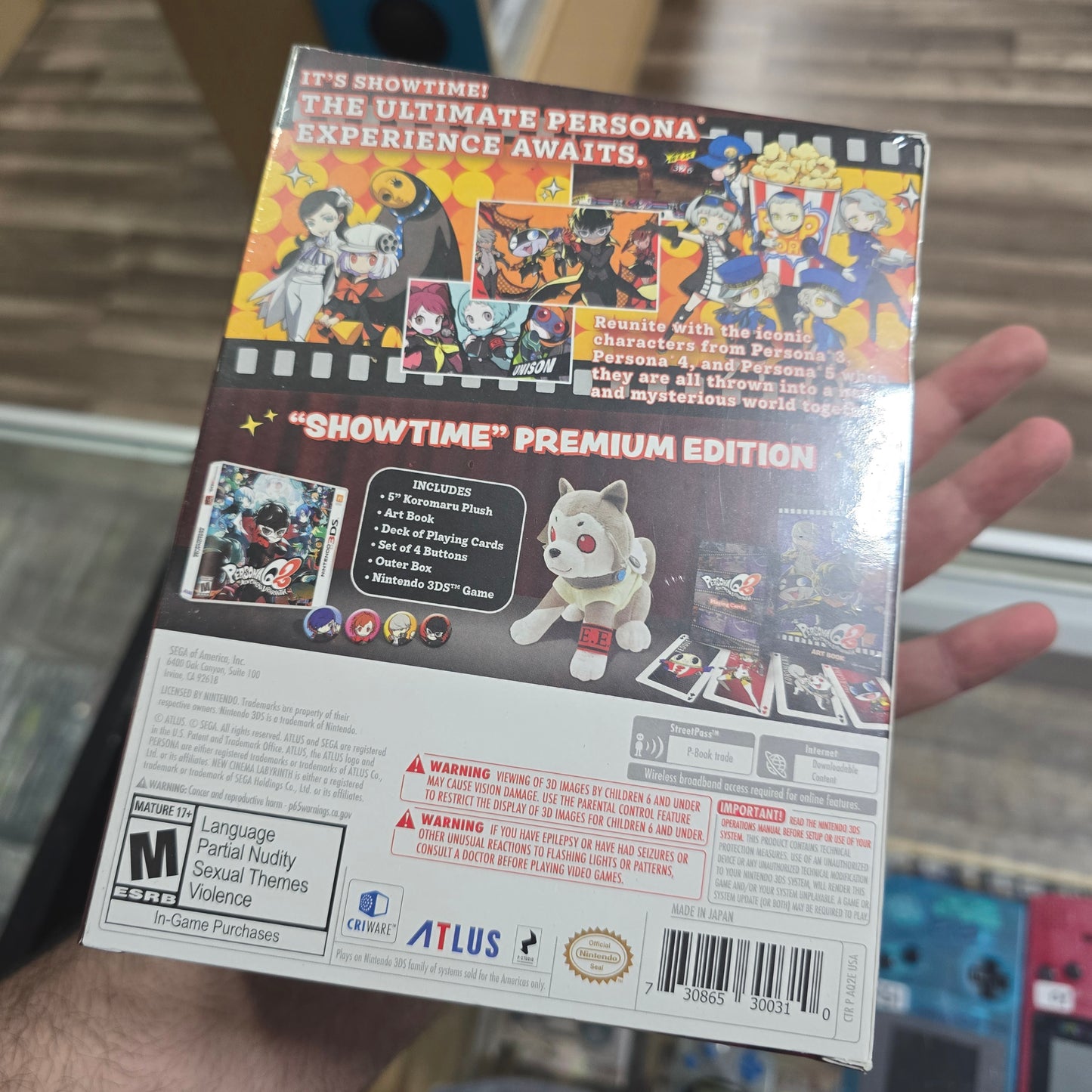 Persona Q2: New Cinema Labyrinth [Showtime Premium Edition] Nintendo 3DS (SEALED)