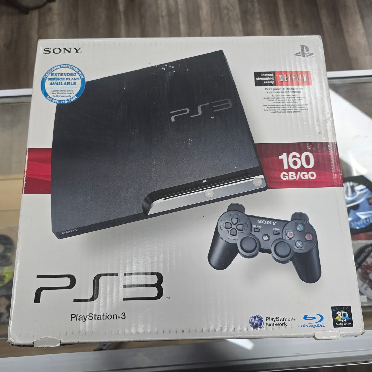 Playstation 3 Slim System 160GB CIB (Clean)
