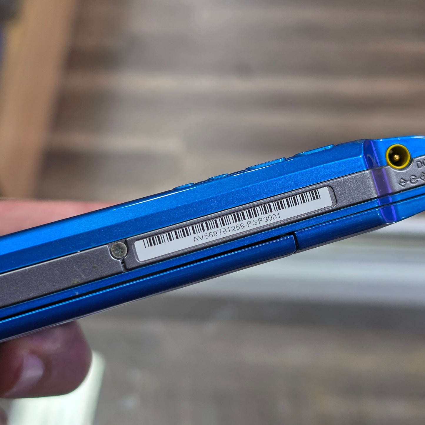 Blue PSP Handheld System 3000 Model with Charger