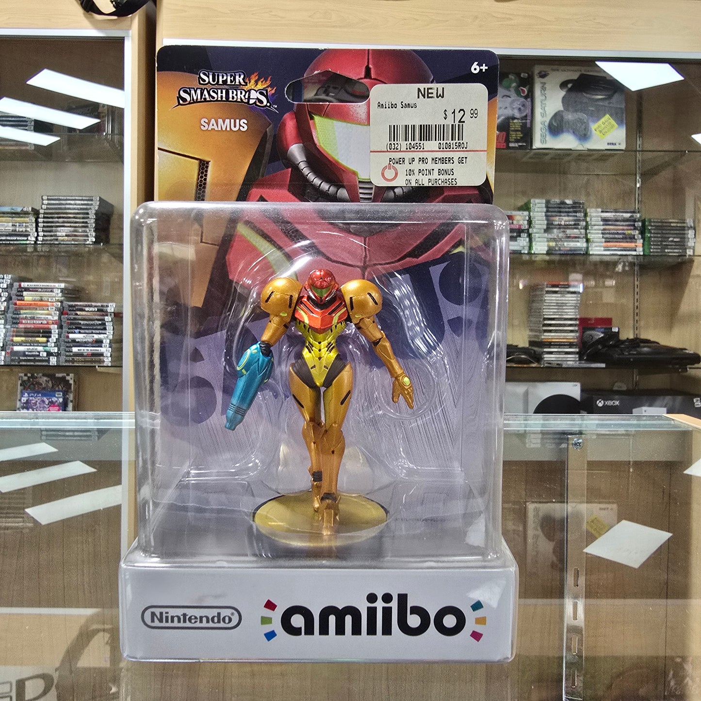 Super Smash Bros Samus Amiibo NEW