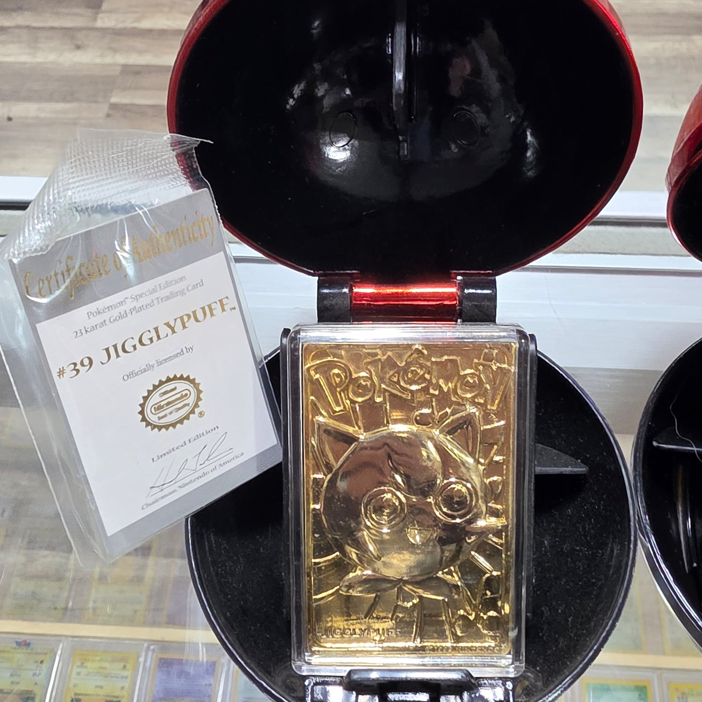 Burger King 23K Gold Plated Pokemon Cards With Certificates and Pokeballs (FULL SET)