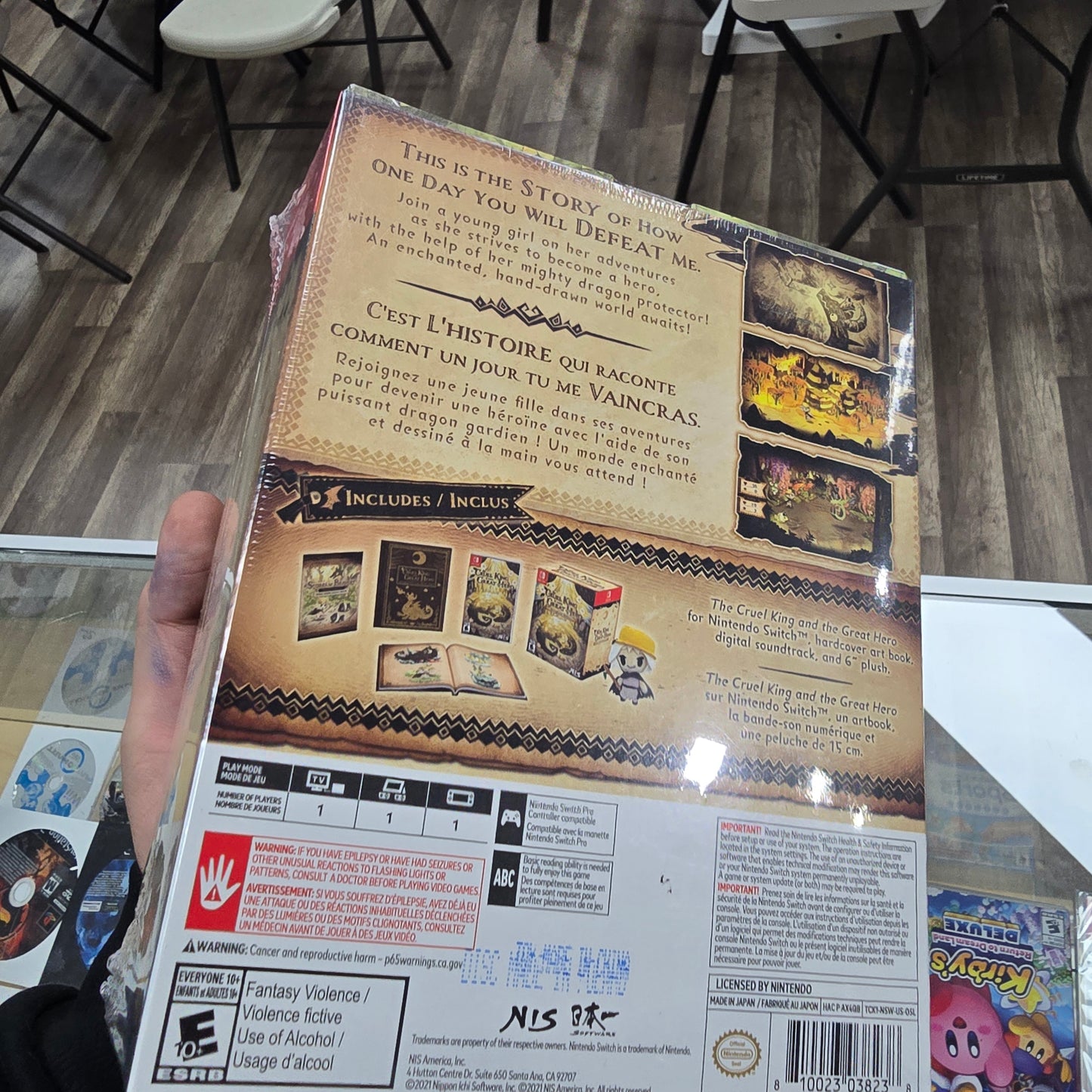 The Cruel King and the Great Hero [Storybook Edition] NEW SEALED Nintendo Switch