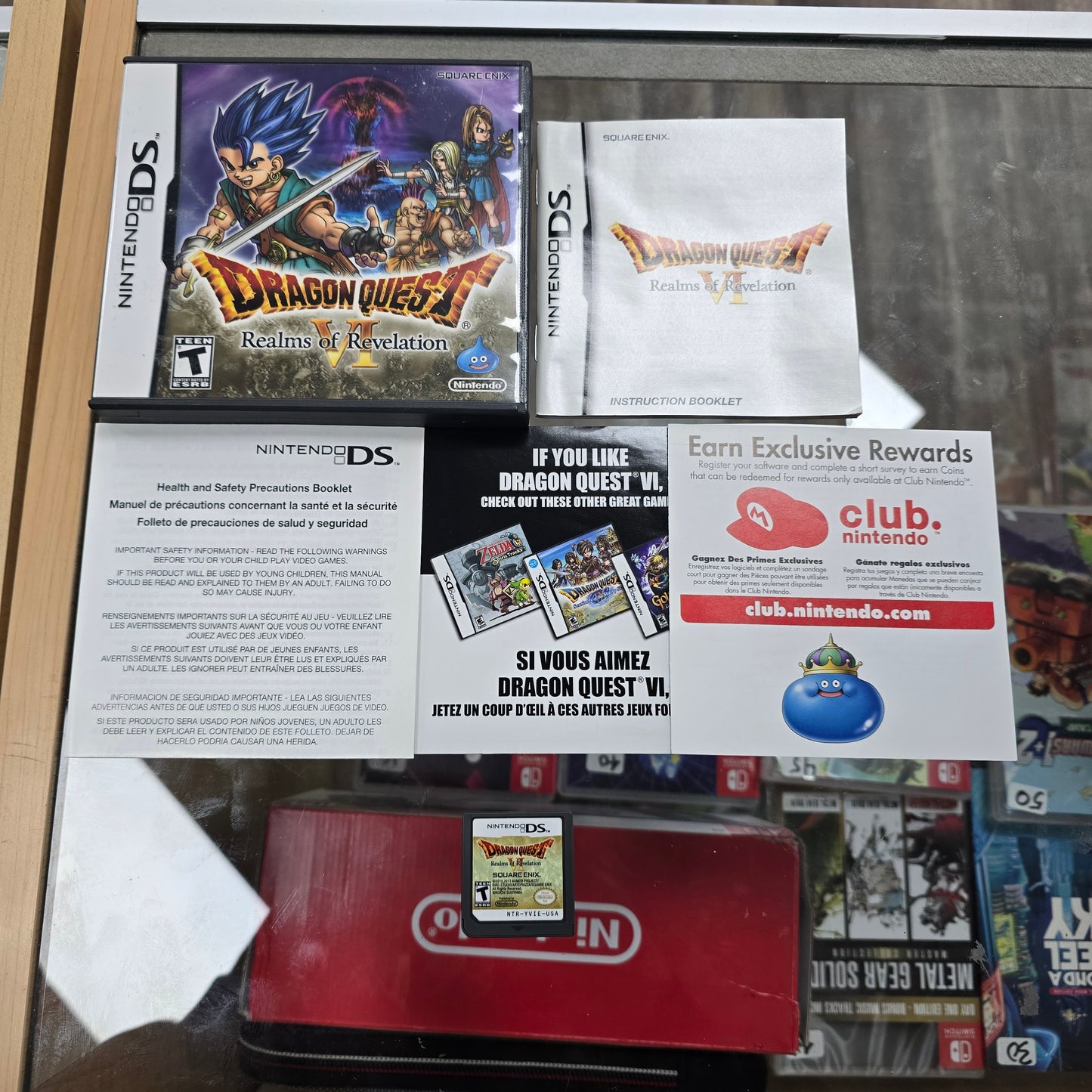 Dragon Quest VI: Realms of Revelation CIB Nintendo DS