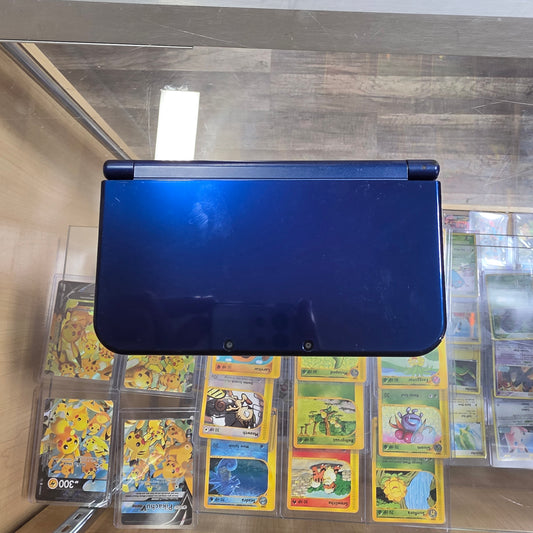 (962) New Nintendo 3DS XL Handheld System (Blue) w/ Charger (Region Free)(JAPANESE TO US) (DIGITAL GAMES)