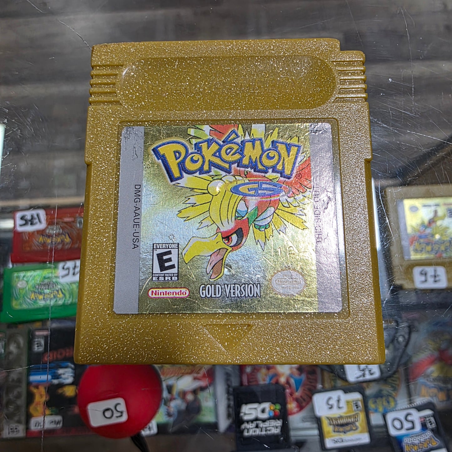 Pokémon Gold Version Nintendo Gameboy Color