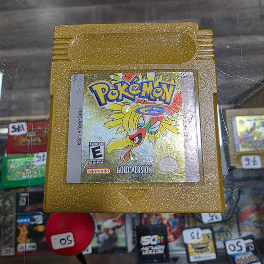 Pokémon Gold Version Nintendo Gameboy Color