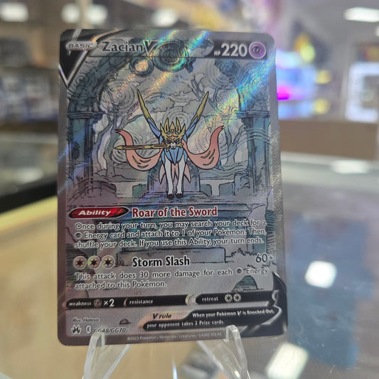 Zacian V - Crown Zenith: Galarian Gallery NM