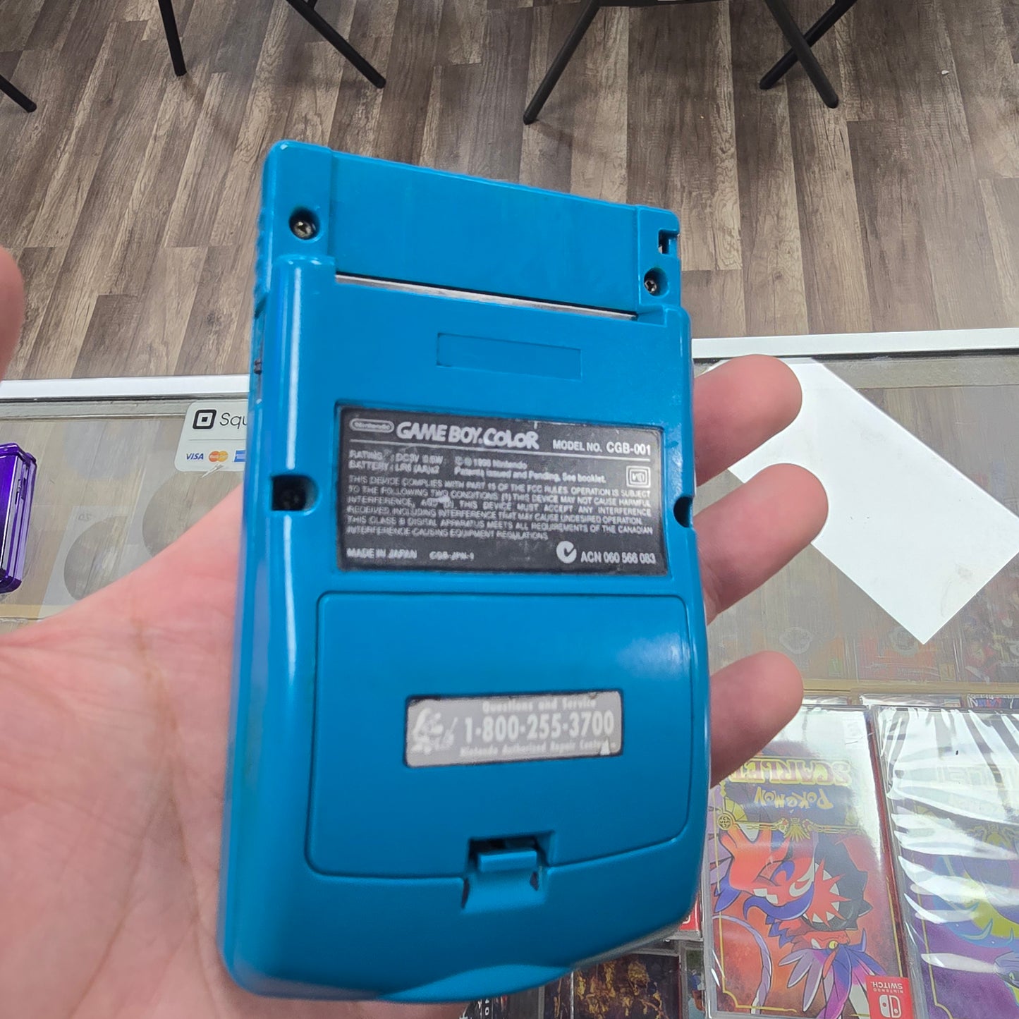 Nintendo GameBoy Color Handheld (Turquoise)