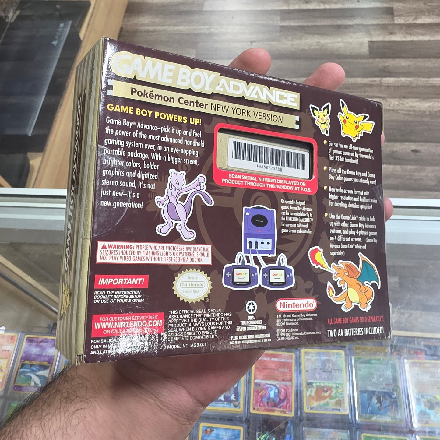 Pokémon Gameboy Advance - Pokemon Center New York System (UNOPENED)
