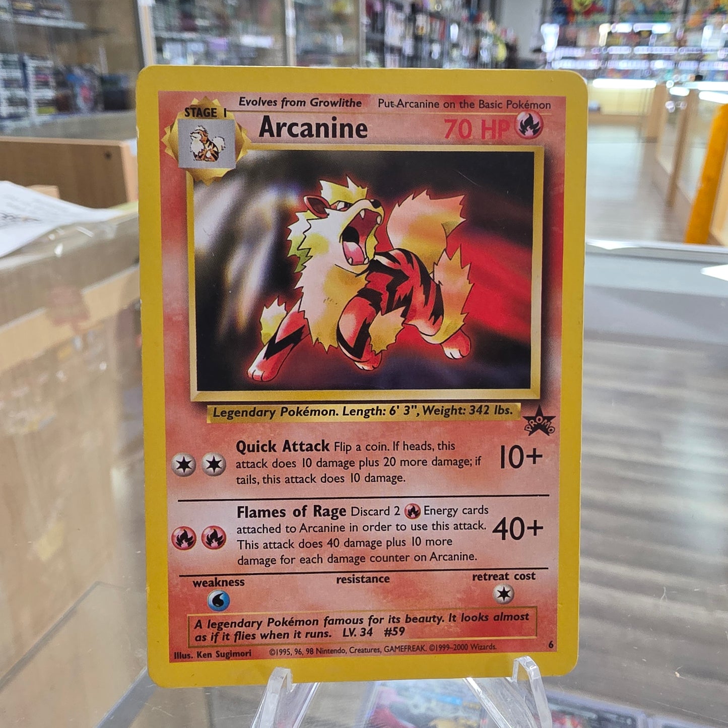 Arcanine - WoTC Promo (LP)