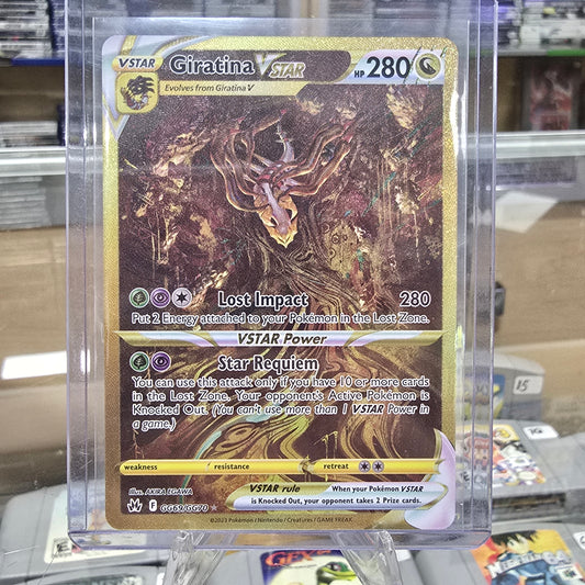 Giratina VSTAR (Secret) - Crown Zenith: Galarian Gallery (NM)
