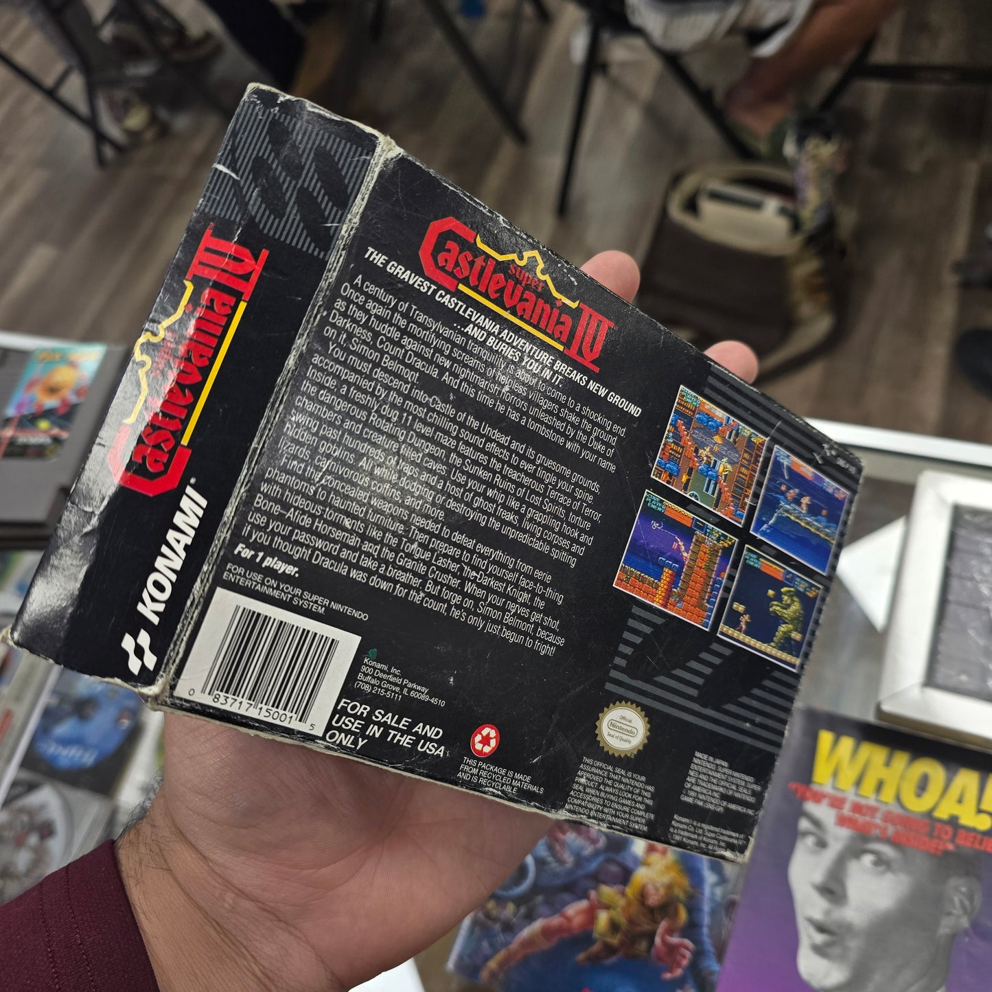 Super Castlevania IV CIB Super Nintendo