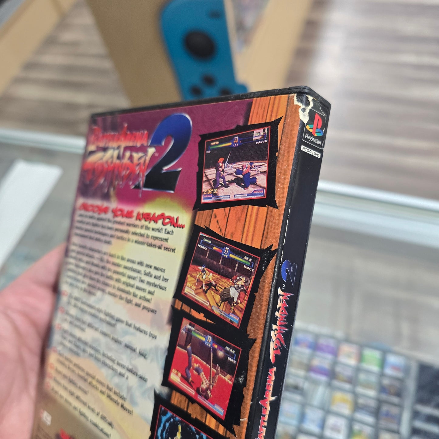 Battle Arena Toshinden 2 [Long Box] with Registration Card PlayStation 1