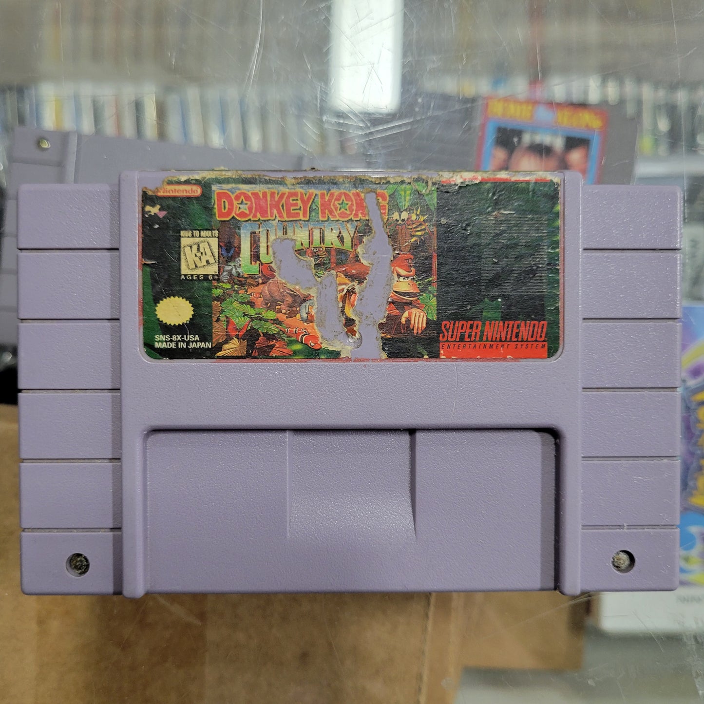 Donkey Kong Country [Poor Label] SNES