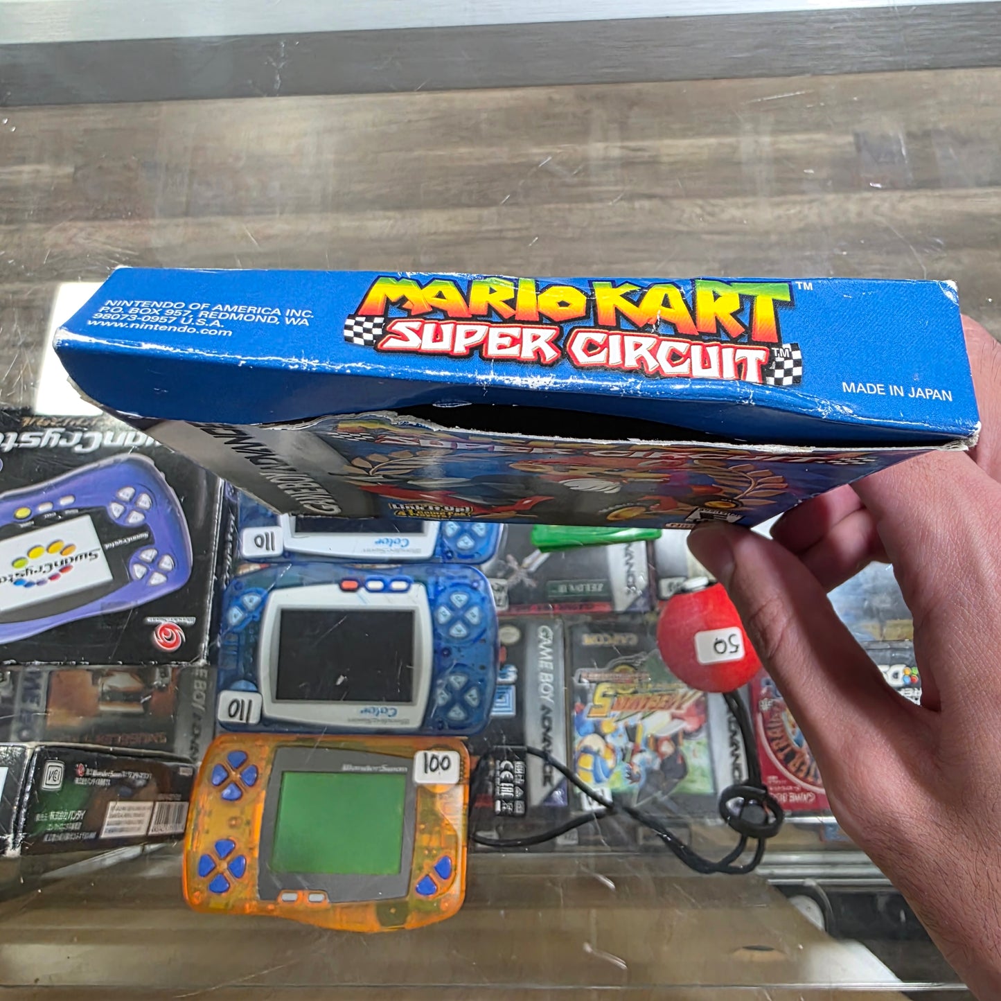 Mario Kart Circuit Nintendo Gameboy Advance