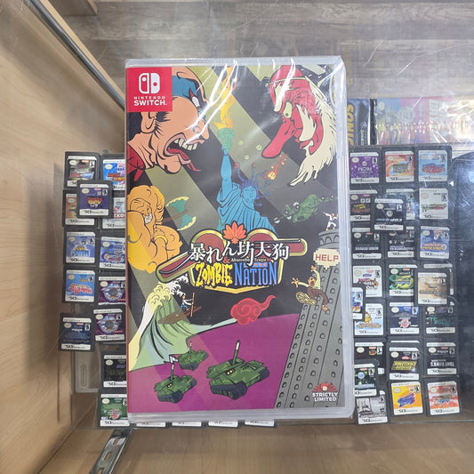 Abarenbo Tengu & Zombie Nation Nintendo Switch (UNOPENED)