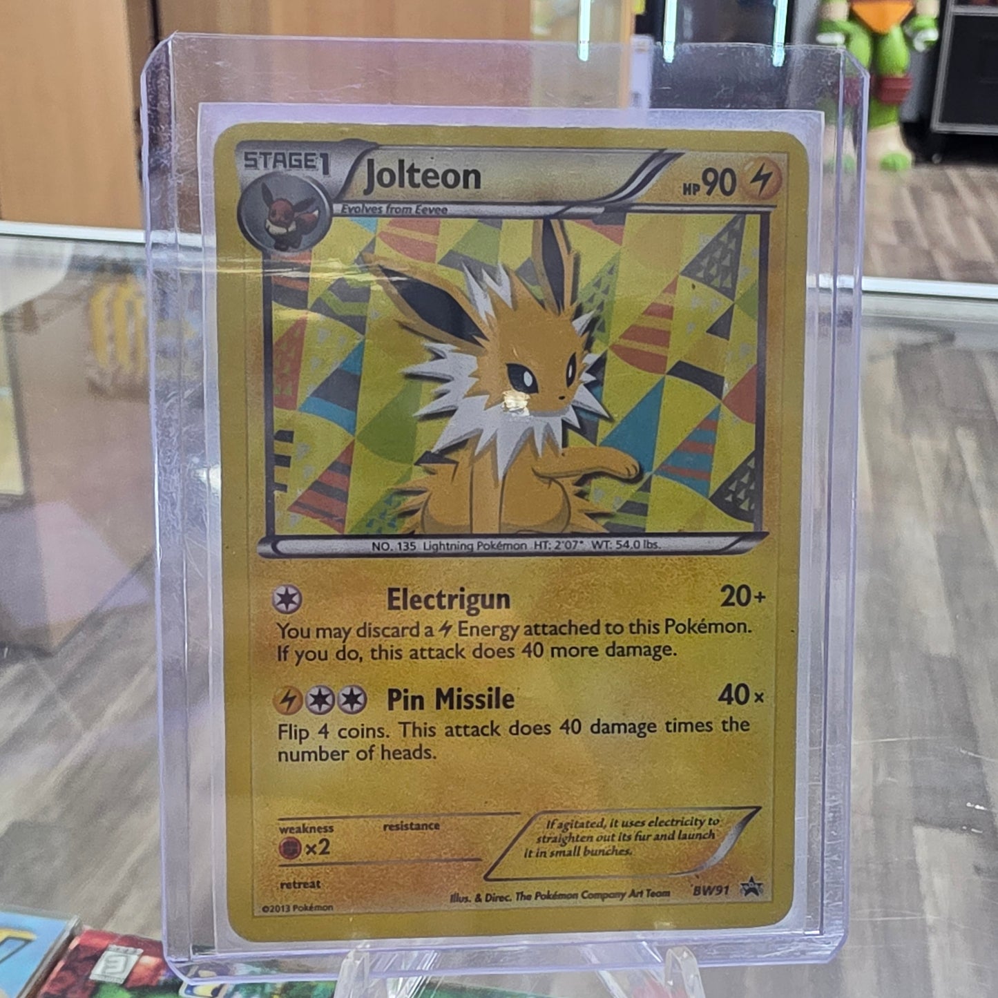 Jolteon - BW91 - Black and White Promos (MP)