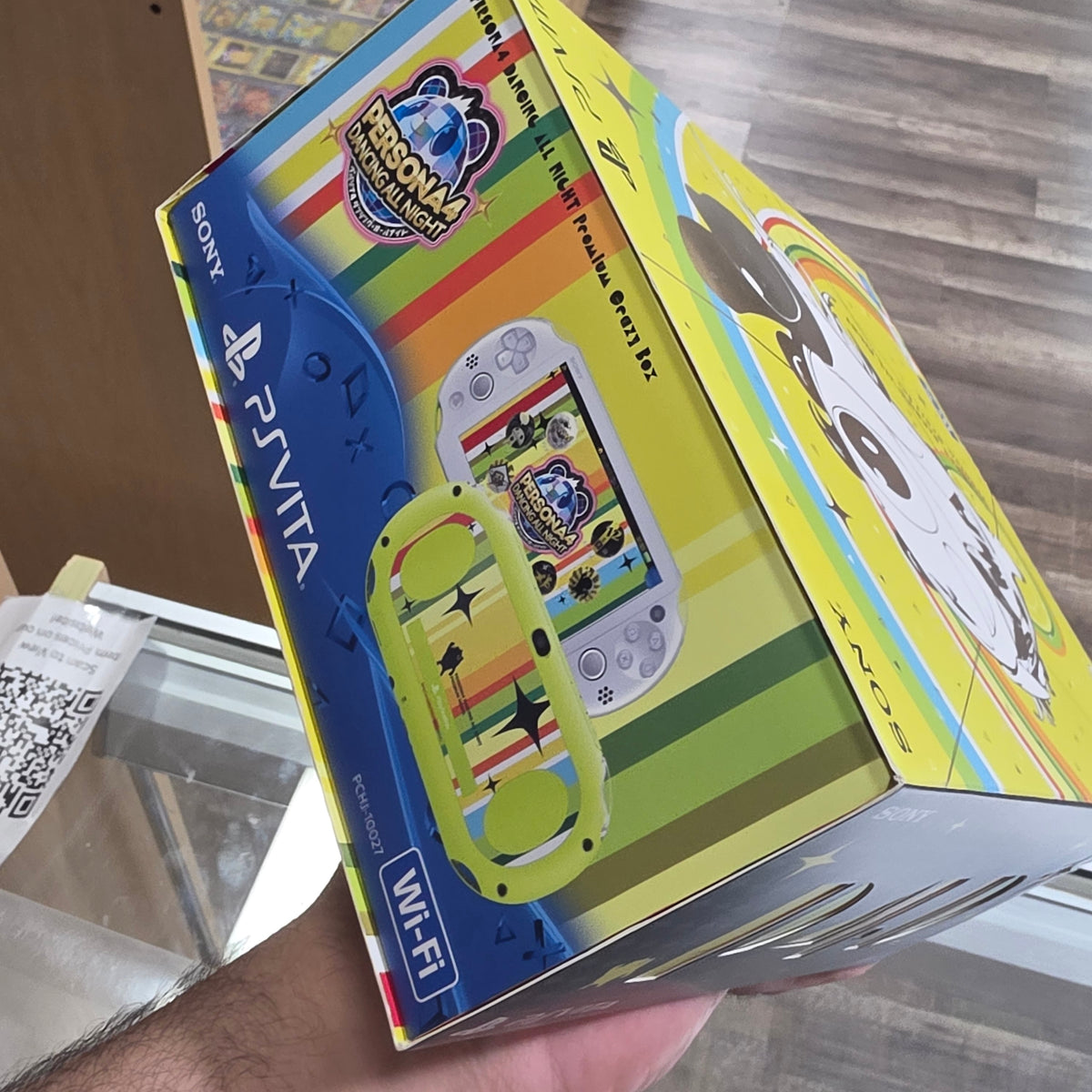 Persona 4 Dancing All Night Premium Crazy JP Playstation Vita 2000 Model with Box Protector (7217)