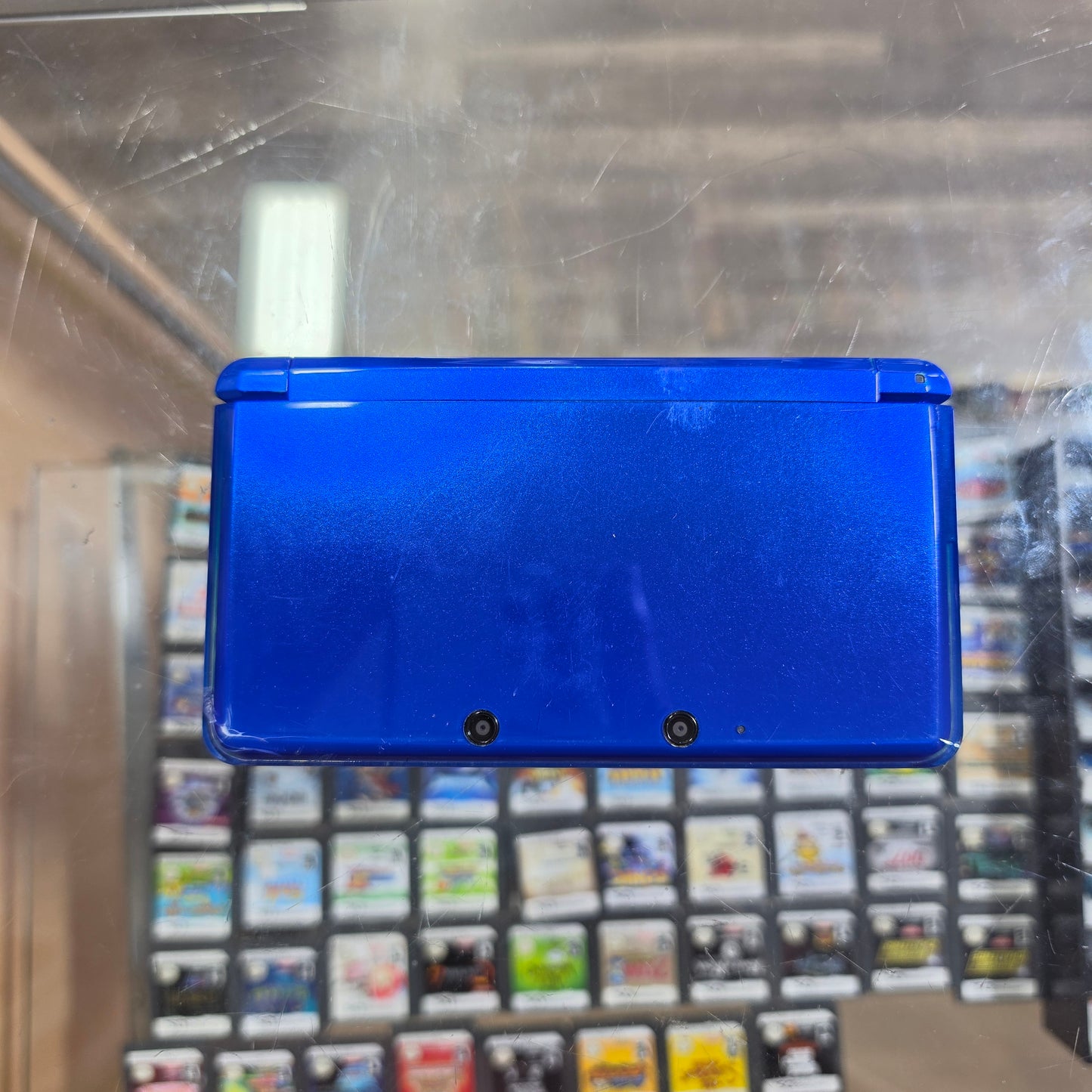 Dark Blue Nintendo 3DS Handheld System With Charger (Region Free)(JAPANESE TO US)